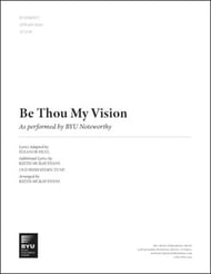 Be Thou My Vision SATB choral sheet music cover Thumbnail